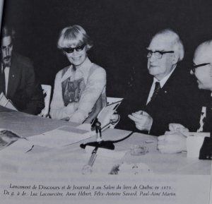 Anne Hébert et F. A. Savard